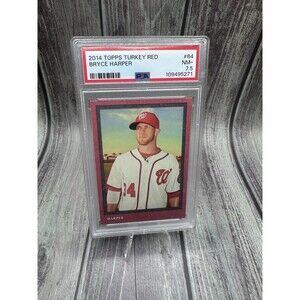 2014 Topps Turkey Red Bryce Harper #64 PSA 7.5 NRMT+ Washington Nationals